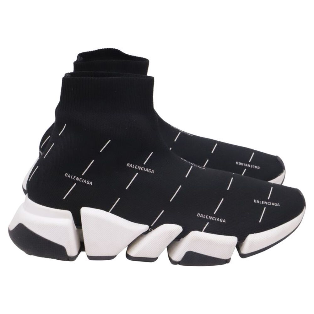 Balenciaga Speed 2.0 Slip-on Sock Sneakers in Black Spandex
